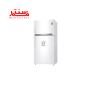 نمای کناری یخچال فریزر ال جی مدل grm882w