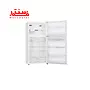 نمای کناری با در باز یخچال فریزر ال جی مدل grm882w