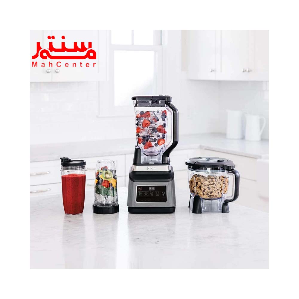 آماده سازی مواد برای تهیه غذا با غذاساز نینجا مدل bn801