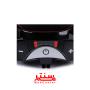 جاروبرقی دوو مدل DVC-LH22R با طراحی شیک مشکی-قرمز
