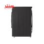 نمای کناری ماشین لباسشویی ال جی 10.5 کیلویی v9 مدل wv9142brp