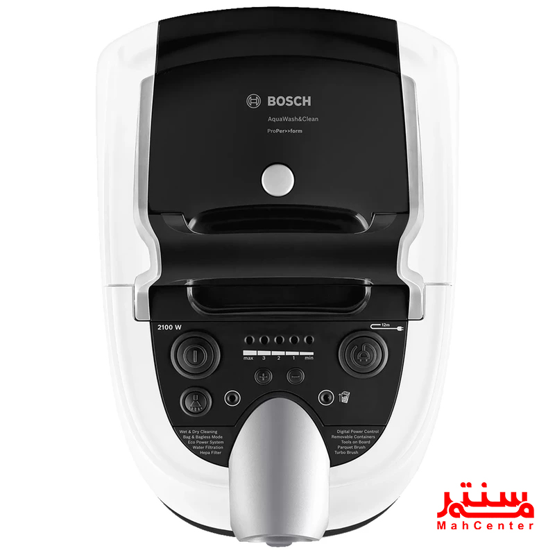 جاروبرقی آب و خاک بوش با برس توربو برای فرش