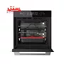 نمای روبه رویی با درب باز فر توکار آلتون مدل v500b