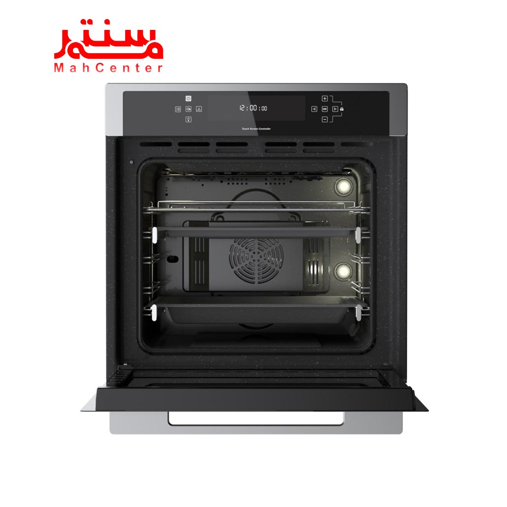 نمای روبه رویی با درب باز فر توکار آلتون مدل v303sn