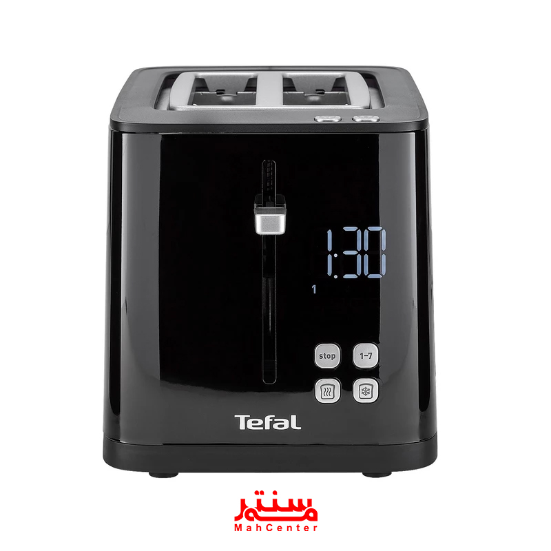 توستر تفال مدل TT640840 با 7 سطح تنظیم برشته شدن، ایده‌آل برای انواع نان‌های سنتی و تست.