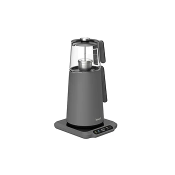 چای ساز کوخ مدل KT-2151 با کتری استیل و قوری شیشه‌ای