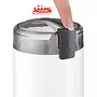 دستگاه آسیاب قهوه بوش سفید با قابلیت آسیاب 150 گرم در دقیقه.