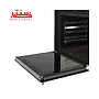 نمای کناری با درب باز فر توکار آلتون مدل v500b