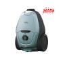 جاروبرقی آاگ مدل VX82-1-4MB با لوله تلسکوپی فلزی و خرطومی پلاستیکی، طراحی ارگونومیک برای راحتی در نظافت.