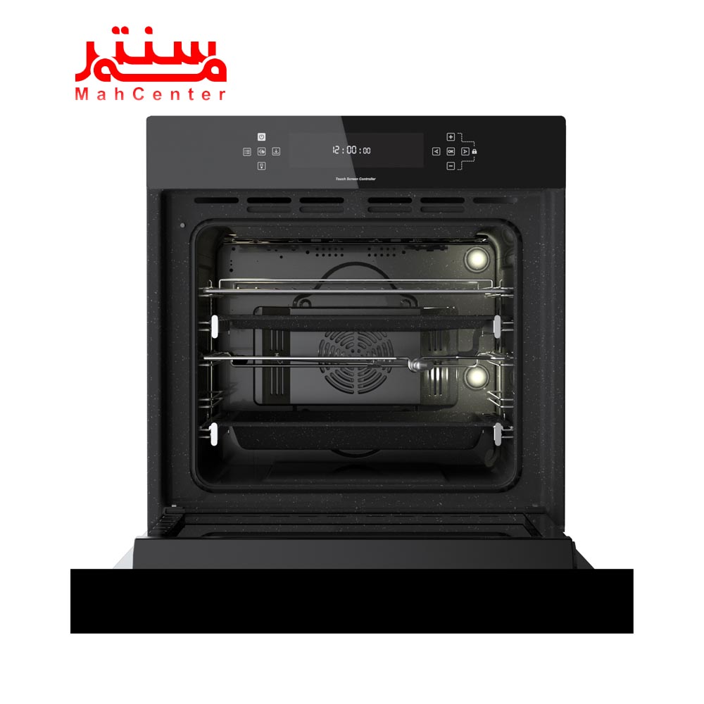 نمای روبه رویی با درب باز فر توکار آلتون مدل v303bn