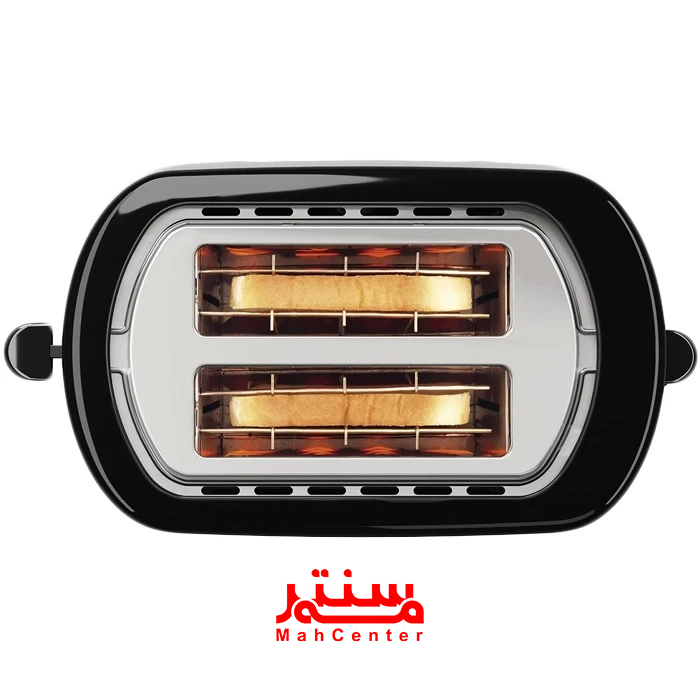 توستر بوش TAT7403 با توان 800 وات، برای برشته کردن یکنواخت نان.