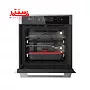 نمای روبه رویی با درب باز فر توکار آلتون مدل v500s