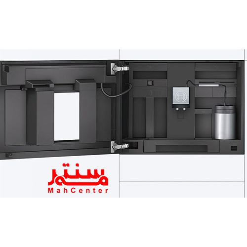 طراحی شیک استیل مشکی اسپرسوساز توکار بوش