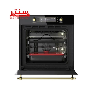 نمای روبه رویی با درب باز فر توکار آلتون مدل v540b