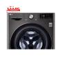 نمای نزدیک از پنل و درب ماشین لباسشویی ال جی 10.5 کیلویی v9 مدل wv9142brp