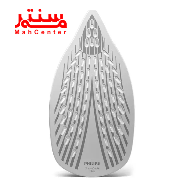 اتو بخار فیلیپس مدل GC4537 با کفی استیم‌گلاید و بدنه مشکی-زرد، ایده‌آل برای اتوکشی انواع پارچه.