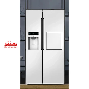 ساید بای ساید 28 فوت اسنوا سری نوژا مدل s1di-s100-w در اشپزخانه