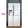 ساید بای ساید 28 فوت اسنوا سری نوژا مدل s1di-s100-w در اشپزخانه