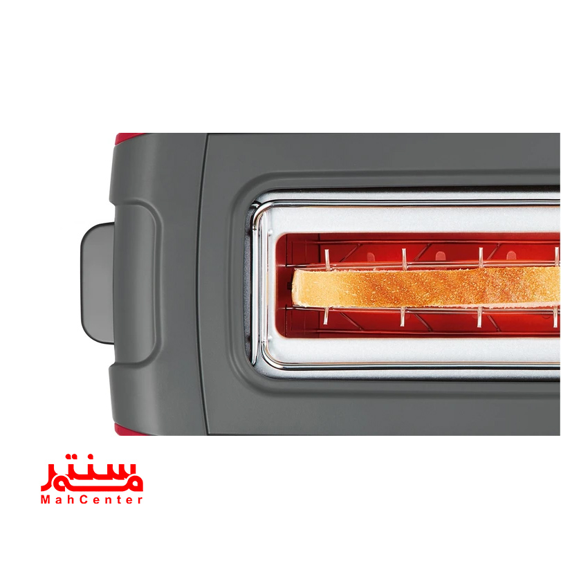 توستر بوش مدل TAT6A004 با قابلیت یخ‌زدایی و گرم کردن مجدد نان.