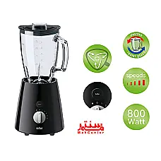مخلوط کن براون مدل JB3060 مشکی با پارچ شیشه‌ای - دوم