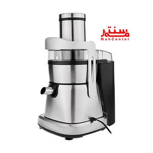 آبمیوه‌گیری وسترن هاوس WJU-4120 در حال آبگیری هویج و سیب با عملکرد حرفه‌ای
