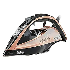 اتو بخار تفال مدل Ultimate Pure با طراحی شیک و رنگ مشکی-رزگلد.