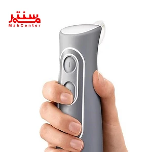 دستگاه گوشت‌کوب برقی براون MQ500 در حال تهیه اسموتی