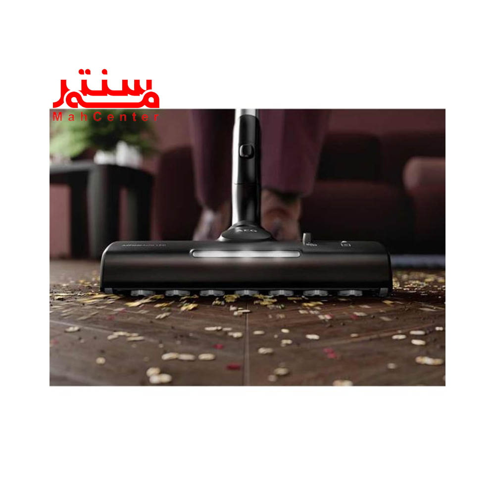 جاروبرقی آاگ مدل AB81A2DG با کیسه 5 لیتری s-bag و بدنه مقاوم ضد خش.