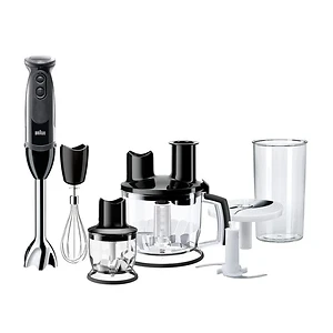 گوشت‌کوب برقی براون MQ5285 با طراحی مدرن و رنگ استیل