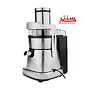 آبمیوه‌گیری وسترن هاوس WJU-4120 در حال آبگیری هویج و سیب با عملکرد حرفه‌ای