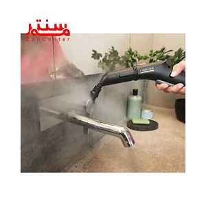 فردی در حال نظافت سرویس بهداشتی با بخار شوی کاچر مدل sc2-easyfix