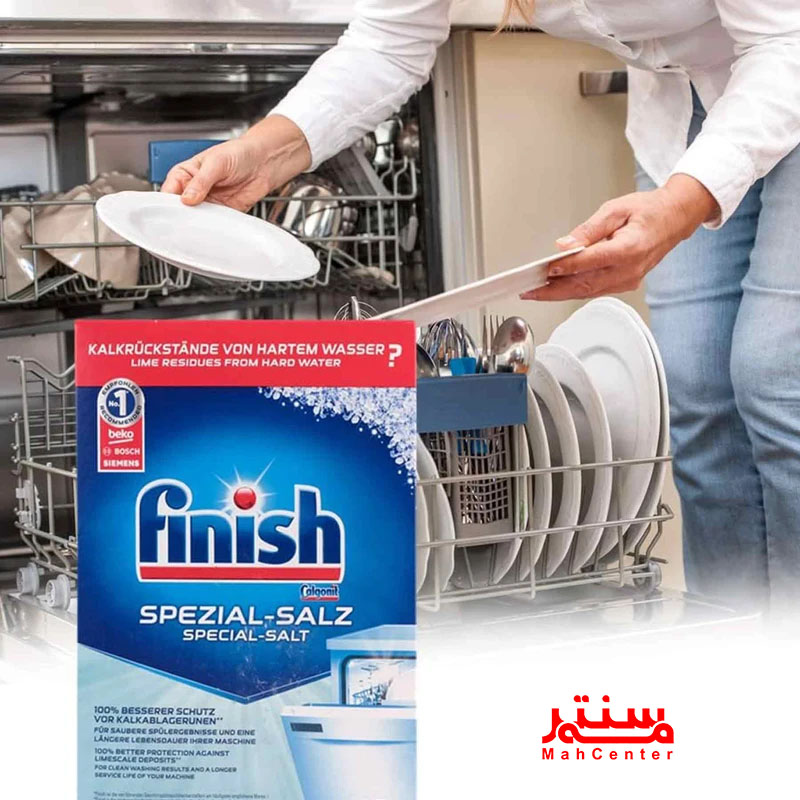 نمای نزدیک از بسته‌بندی نمک فینیش مدل Spezial