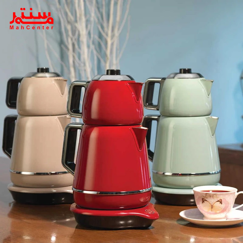 چای ساز روی‌همی کرکماز A332 در رنگ قرمز جذاب