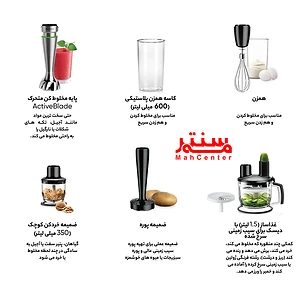 گوشت‌کوب برقی 1000 وات براون با لوازم جانبی کامل
