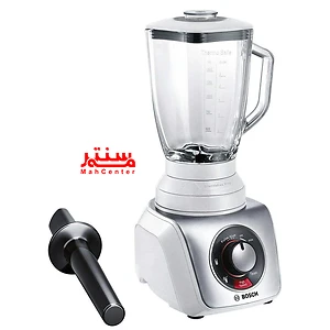 مخلوط کن بی‌صدا بوش MMB66G5M سفید استیل