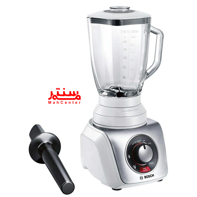 مخلوط کن بی‌صدا بوش MMB66G5M سفید استیل