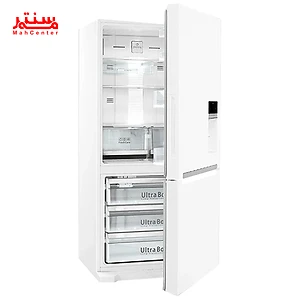 نمای نزدیک از نمایشگر لمسی LED یخچال دوو BMi-30