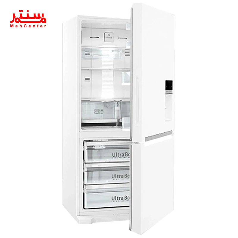 نمای نزدیک از نمایشگر لمسی LED یخچال دوو BMi-30