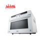 نمای کناری از پایین تر مایکروویو ال جی سولاردام ma3884vc