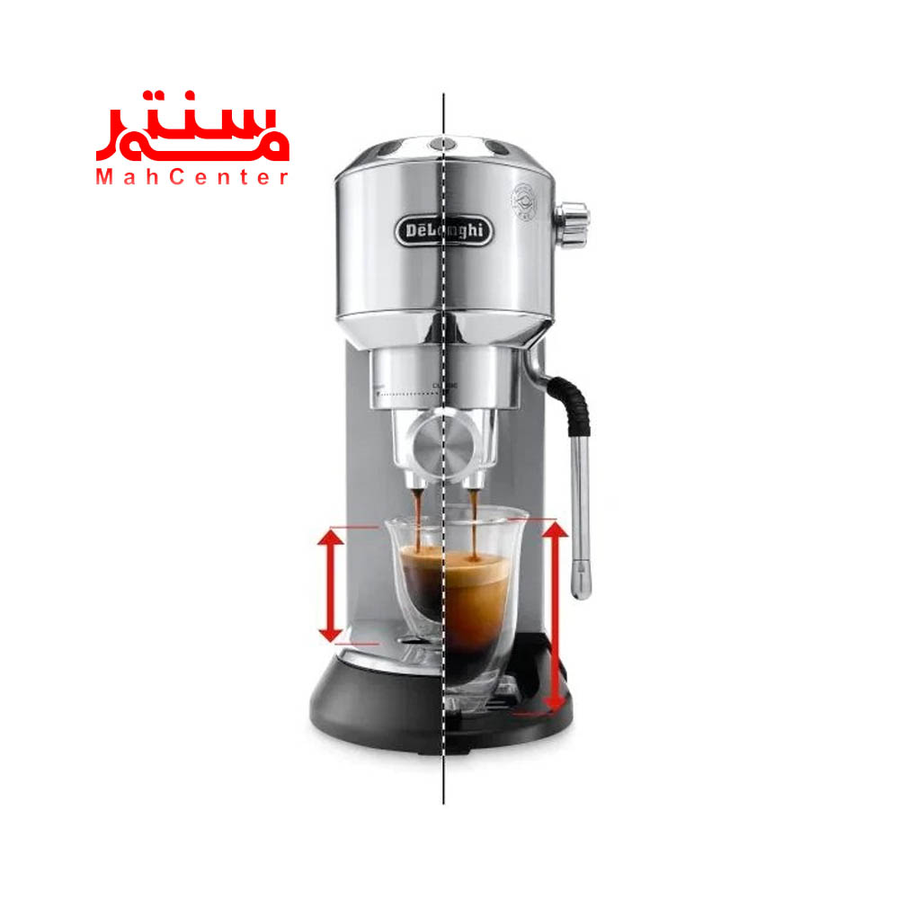 نمای روبه رویی اسپرسوساز دلونگی مدل ec885
