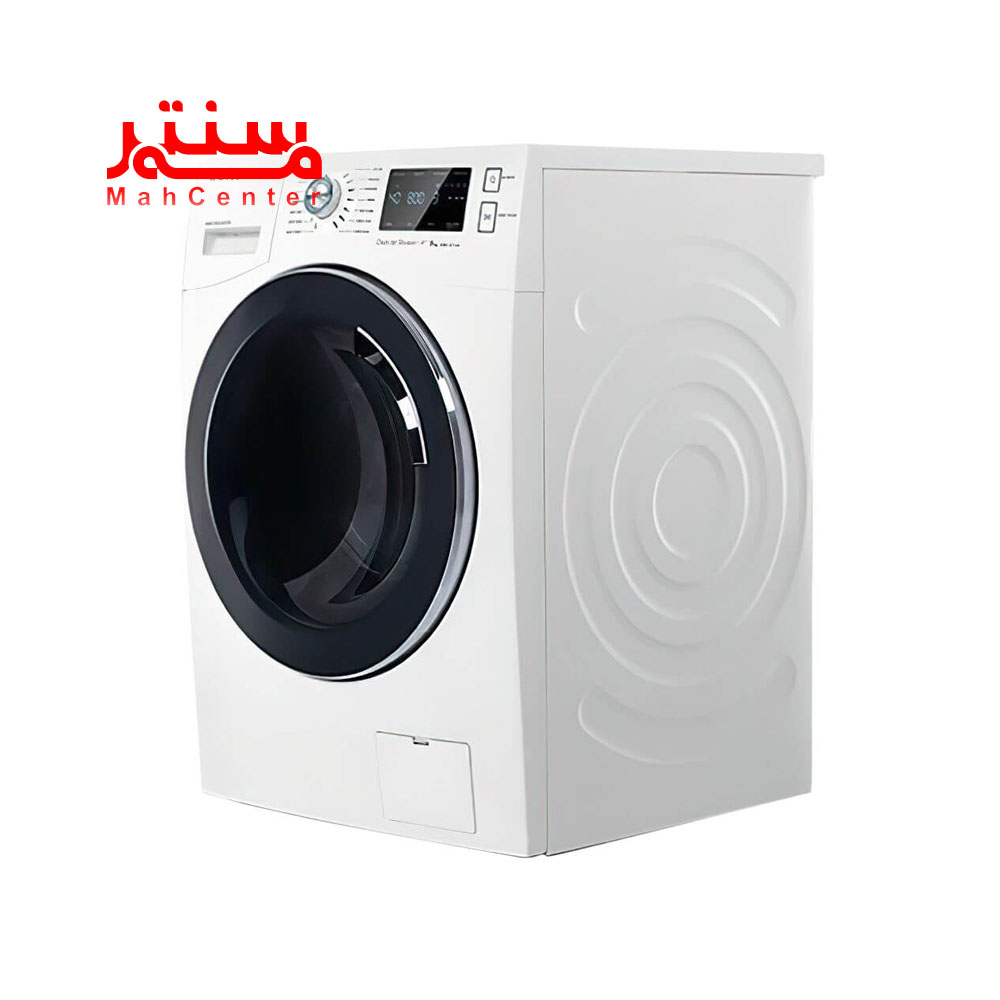 نمای کناری لباسشویی دوو 8 کیلوگرمی سری پریمو مدل lm881w