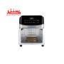 نمای روبه رویی و داخلی با المنت کف سرخ کن بدون روغن گوسونیک مدل gaf869