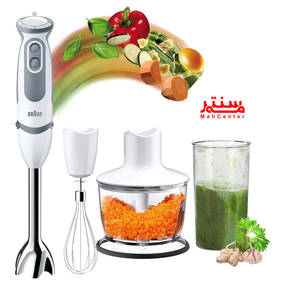 لیوان مدرج 600 میلی‌لیتری گوشت‌کوب براون MQ5235