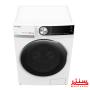 نمای نزدیک پنل لمسی LED ماشین لباسشویی پاکشوما BWF-40127IWT