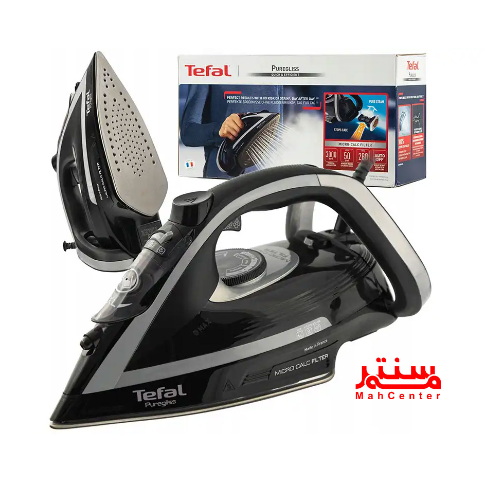 نمای کلی اتو بخار تفال FV8062 با سیستم ضد رسوب