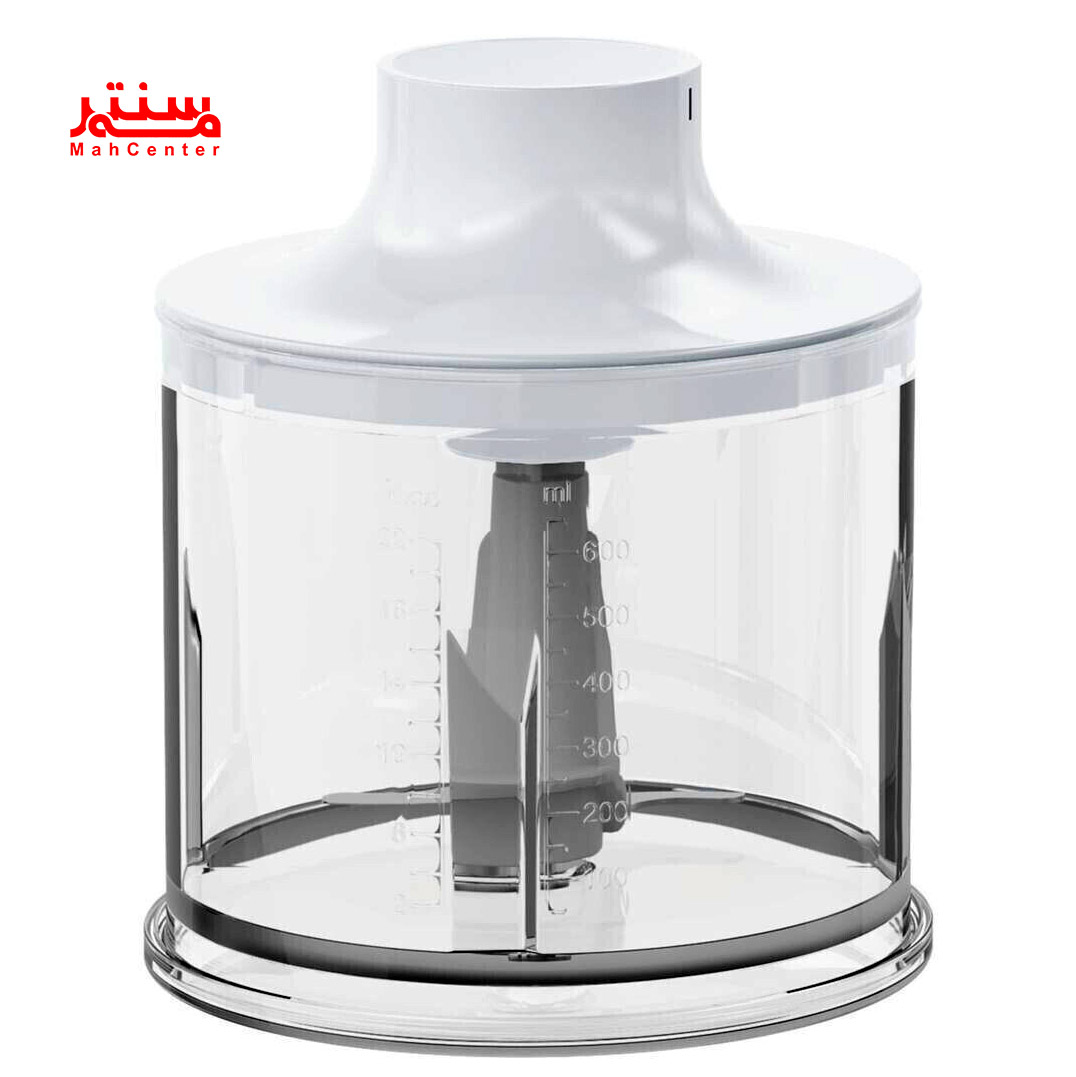 دستگاه چندکاره آاگ HB4-1-6CW با تیغه‌های استیل ضدزنگ و ظرف خردکن 0.6 لیتری برای تهیه اسموتی.