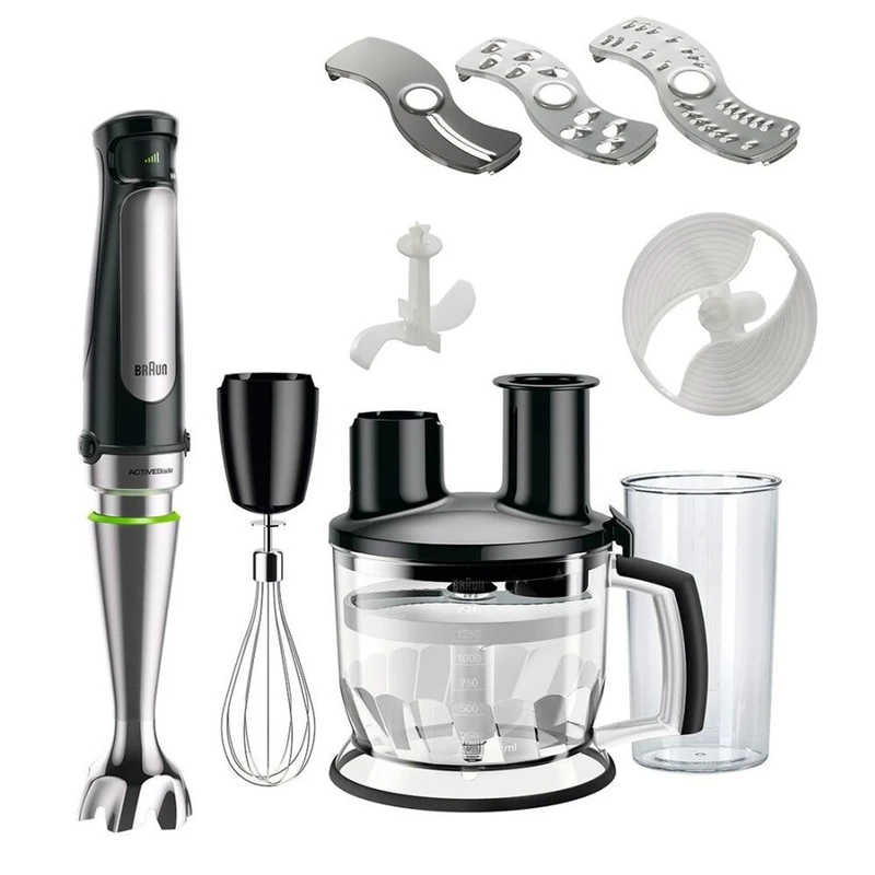 گوشت‌کوب برقی براون MQ7075X با تمام لوازم جانبی