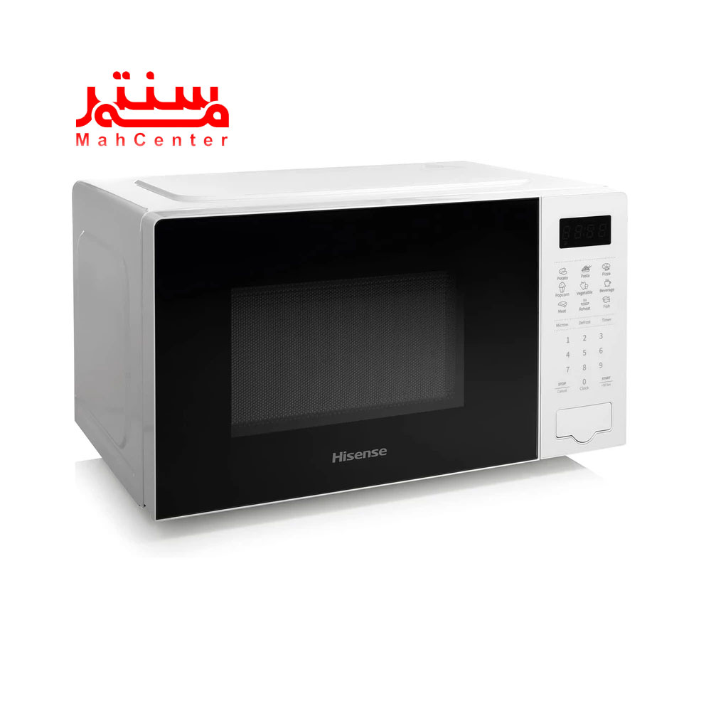 نمای کناری مایکروویو هایسنس مدل h20mows4