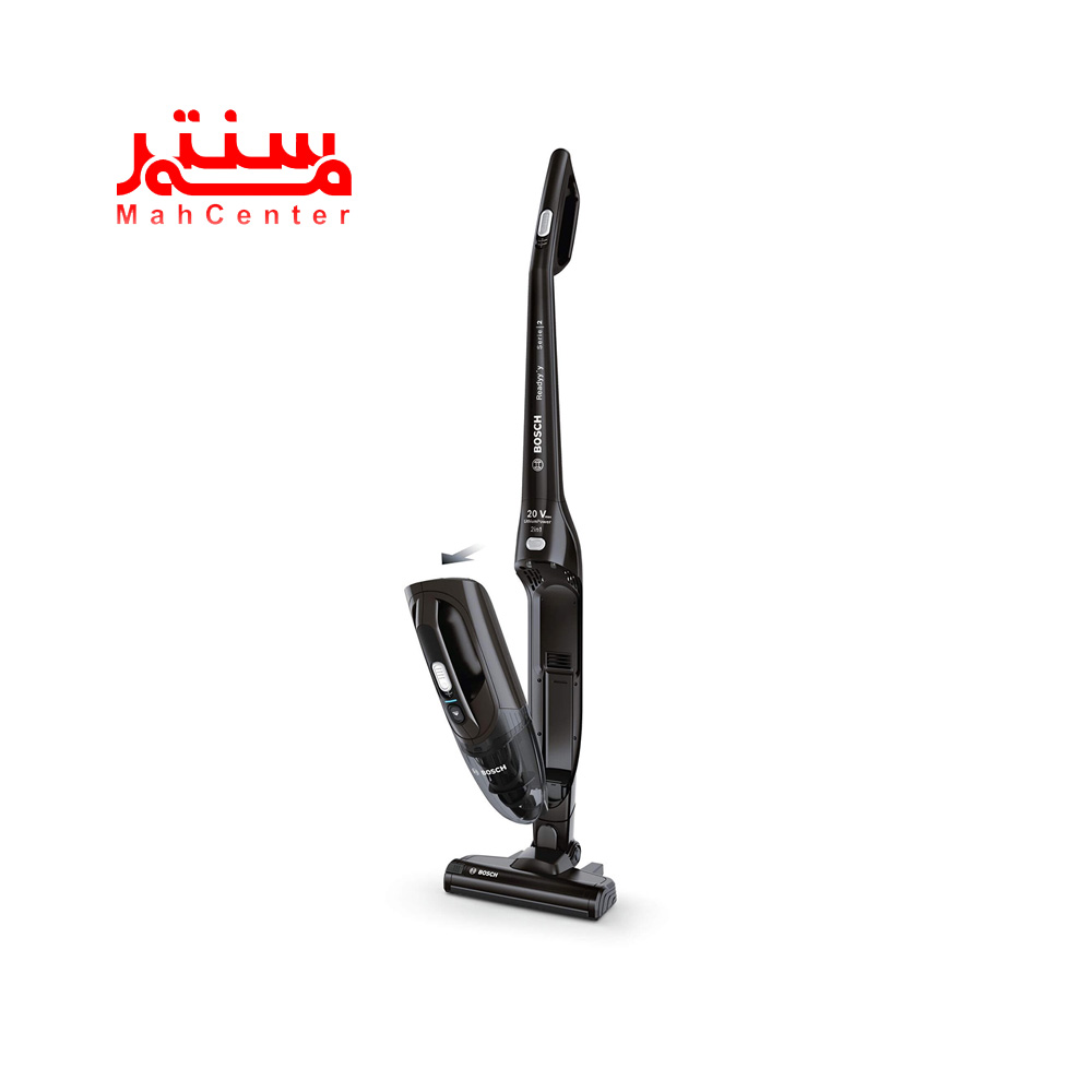 نمای باز شده مخزن جارو شارژی بوش مدل bchf220b