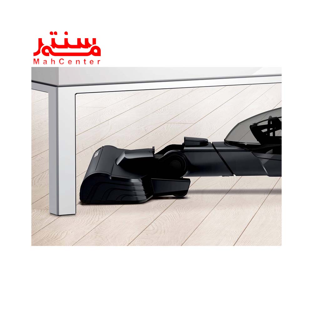جارو شارژی بوش مدل bchf220b به صورت تا شده برای نظافت زیر مبل